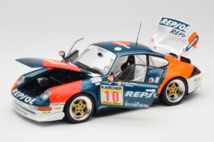 Porsche 911 993 GT2 #10 de Orleans / Saldana BPR Global GT Series 1996 UT Models 1:18 39632 Druckguss — Bild 2 von 8