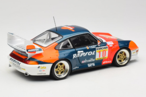 Porsche 911 993 GT2 #10 de Orleans / Saldana BPR Global GT Series 1996 UT Models 1:18 39632 Druckguss — Bild 3 von 8
