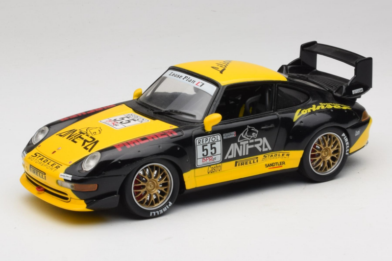 Porsche 911 993 GT2 #55 Schwarz & Gelb Anson 1:18 30325-W Druckguss