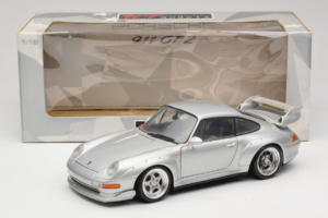 Porsche 911 993 GT2 Street Silber UT Models 1:18 180065000 Druckguss — Bild 8 von 8