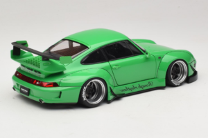 Porsche 911 993 RWB Grün Gun Grey Wheels AUTOart 1:18 78151 Komposit — Bild 3 von 8