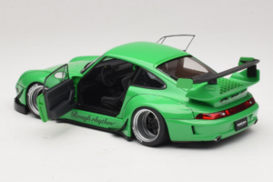 Porsche 911 993 RWB Grün Gun Grey Wheels AUTOart 1:18 78151 Komposit — Bild 5 von 8