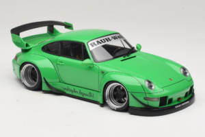 Porsche 911 993 RWB Grün Gun Grey Wheels AUTOart 1:18 78151 Komposit — Bild 6 von 8