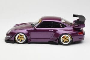 Porsche 911 993 RWB Lila GT Spirit 1:18 GT727 Resin — Bild 3 von 6