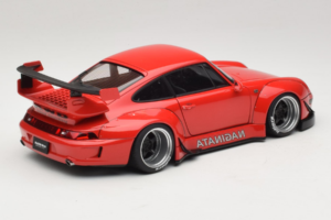 Porsche 911 993 RWB Rot Gun Grey Wheels AUTOart 1:18 78153 Komposit — Bild 3 von 8