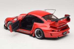 Porsche 911 993 RWB Rot Gun Grey Wheels AUTOart 1:18 78153 Komposit — Bild 5 von 8