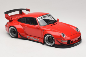 Porsche 911 993 RWB Rot Gun Grey Wheels AUTOart 1:18 78153 Komposit — Bild 6 von 8