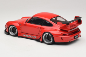 Porsche 911 993 RWB Rot Gun Grey Wheels AUTOart 1:18 78153 Komposit — Bild 7 von 8