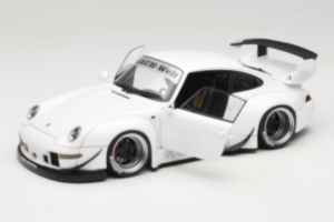 Porsche 911 993 RWB Weiß Gun Grey Wheels AUTOart 1:18 78150 Komposit — Bild 2 von 8