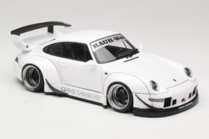 Porsche 911 993 RWB Weiß Gun Grey Wheels AUTOart 1:18 78150 Komposit — Bild 6 von 8