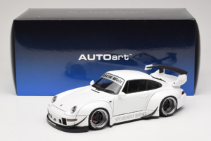 Porsche 911 993 RWB Weiß Gun Grey Wheels AUTOart 1:18 78150 Komposit — Bild 8 von 8
