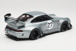 Porsche 911 993 RWB Yuiitsumuni Silber GT Spirit 1:18 GT522 Resin — Bild 2 von 6