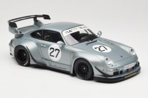 Porsche 911 993 RWB Yuiitsumuni Silber GT Spirit 1:18 GT522 Resin — Bild 4 von 6