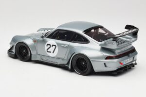 Porsche 911 993 RWB Yuiitsumuni Silber GT Spirit 1:18 GT522 Resin — Bild 5 von 6