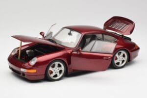 Porsche 911 993 Turbo Arena Rot Metallic UT Models 1:18 27811 Druckguss — Bild 2 von 8