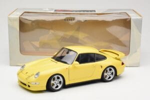 Porsche 911 993 Turbo S Gelb UT Models 1:18 27836 Druckguss — Bild 8 von 8