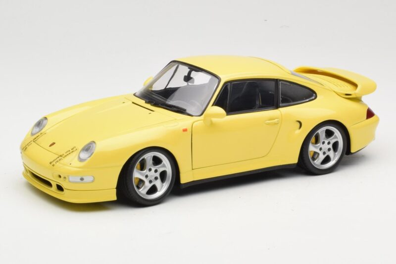 Porsche 911 993 Turbo S Gelb UT Models 1:18 27836 Druckguss