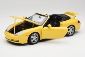 Porsche 911 996 Cabriolet Speed Gelb UT Models 1:18 27906 Druckguss — Bild 2 von 8
