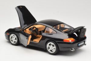 Porsche 911 996 Carrera Schwarz Bburago 1:18 3385-M2 Druckguss — Bild 5 von 8