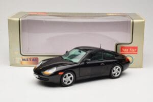 Porsche 911 996 Carrera Schwarz Sun Star 1:18 1202 Druckguss — Bild 8 von 8