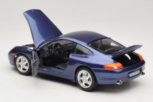 Porsche 911 996 Carrera Blau Bburago 1:18 WAP02100897 Druckguss — Bild 5 von 8