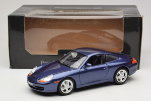 Porsche 911 996 Carrera Blau Bburago 1:18 WAP02100897 Druckguss — Bild 8 von 8