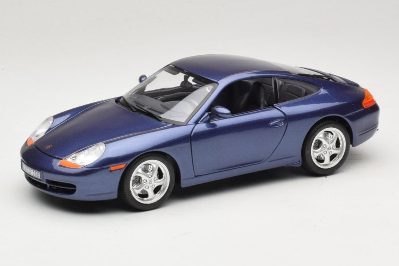 Porsche 911 996 Carrera Blau Bburago 1:18 WAP02100897 Druckguss