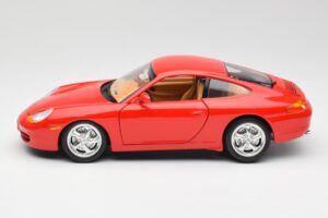 Porsche 911 996 Carrera Rot Bburago 1:18 3385 Druckguss — Bild 4 von 8