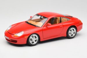 Porsche 911 996 Carrera Rot Bburago 1:18 3385 Druckguss
