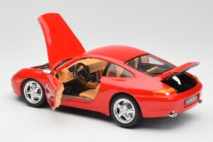 Porsche 911 996 Carrera Rot Bburago 1:18 3385 Druckguss — Bild 5 von 8