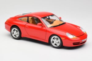 Porsche 911 996 Carrera Rot Bburago 1:18 3385 Druckguss — Bild 6 von 8