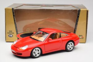 Porsche 911 996 Carrera Rot Bburago 1:18 3385 Druckguss — Bild 8 von 8