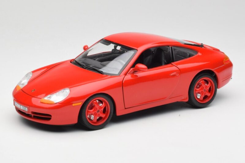 Porsche 911 996 Carrera Rot Limitierte Auflage Bburago 1:18 3385-M1 Druckguss
