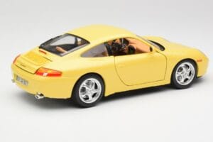 Porsche 911 996 Carrera Gelb Bburago 1:18 30085-M1 Druckguss — Bild 3 von 8