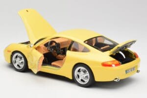Porsche 911 996 Carrera Gelb Bburago 1:18 30085-M1 Druckguss — Bild 5 von 8