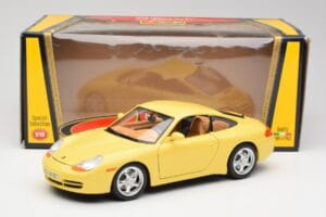 Porsche 911 996 Carrera Gelb Bburago 1:18 30085-M1 Druckguss — Bild 8 von 8