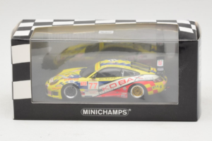 Porsche 911 GT3 RS #77 Konopka / McCormick 12 Hours of Sebring 2007 Minichamps 1:43 400076977 Druckguss — Bild 5 von 5