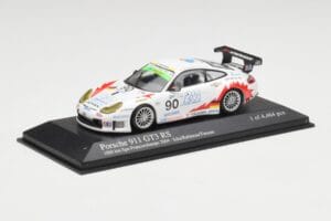 Porsche 911 996 GT3 RS #90 T2M J. Ickx / P. Rabineau 1000km Spa 2004 Minichamps 1:43 400046980 Druckguss — Bild 2 von 4