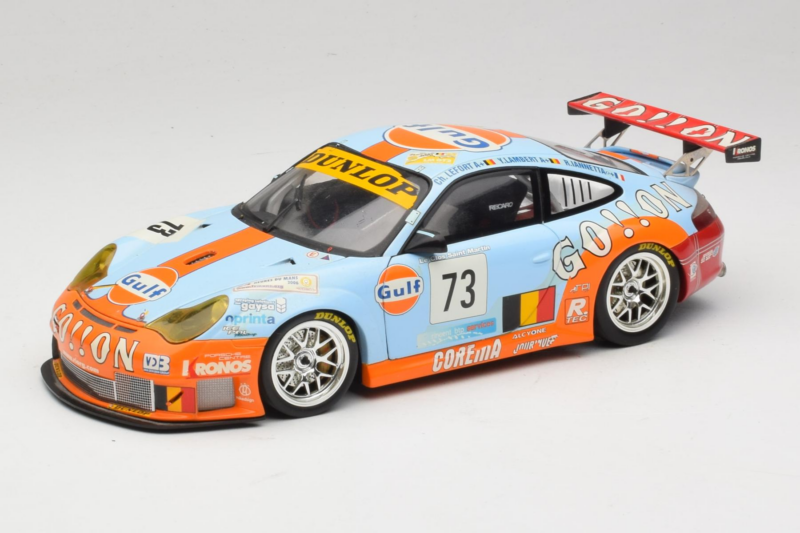 Porsche 911 996 GT3 RSR #73 Y. Lambert / C. Lefort / R. Iannetta 24 Hours of Le Mans 2006 Minichamps 1:18 100066473 Druckguss