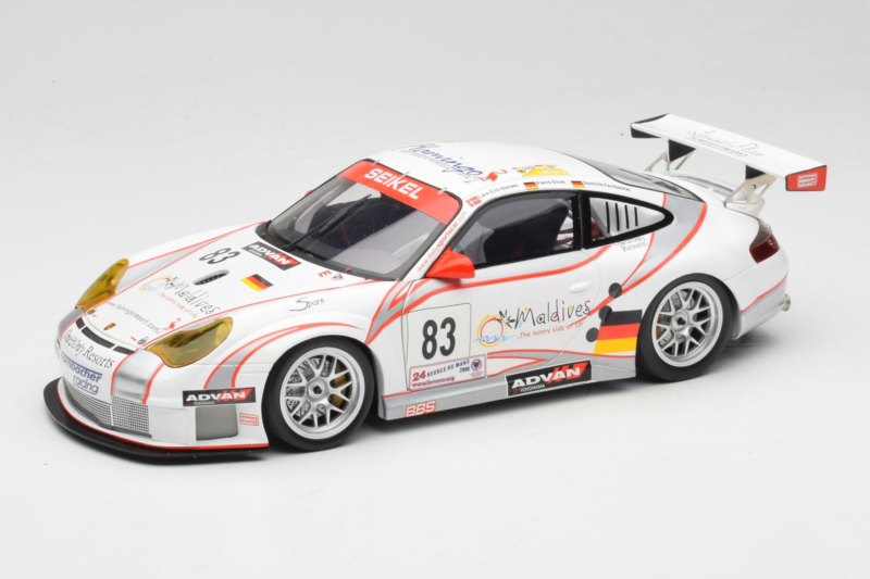 Porsche 911 996 GT3 RSR #83 P. Ehret / C. Ried / C. Menzel 24 Hours of Le Mans 2006 Minichamps 1:18 PORSCHE004 Druckguss
