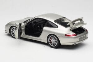 Porsche 911 996 GT3 Silber Hot Wheels 1:18 C2590 Druckguss — Bild 5 von 8