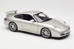 Porsche 911 996 GT3 Silber Hot Wheels 1:18 C2590 Druckguss — Bild 6 von 8