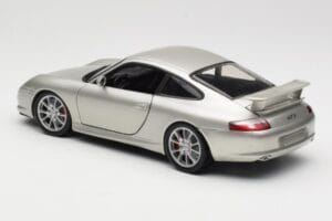 Porsche 911 996 GT3 Silber Hot Wheels 1:18 C2590 Druckguss — Bild 7 von 8