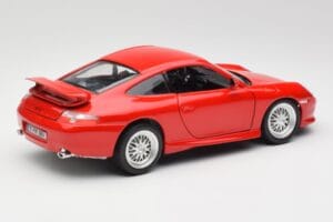 Porsche 911 996 GT3 Strasse Rot Bburago 1:18 30395 Druckguss — Bild 3 von 8