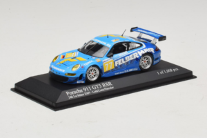 Porsche 911 GT3 R #77 M. Lieb / R. Lietz / W. Henzler 24 Hours of Le Mans 2009 Minichamps 1:43 400096977 Druckguss — Bild 2 von 5