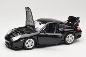 Porsche 911 996 Turbo Schwarz Bburago 1:18 3367 Druckguss — Bild 2 von 8