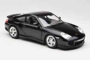 Porsche 911 996 Turbo Schwarz Bburago 1:18 18-12030 Druckguss — Bild 6 von 8