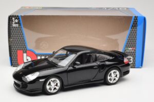 Porsche 911 996 Turbo Schwarz Bburago 1:18 18-12030 Druckguss — Bild 8 von 8