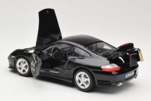 Porsche 911 996 Turbo Schwarz Bburago 1:18 3367 Druckguss — Bild 5 von 8