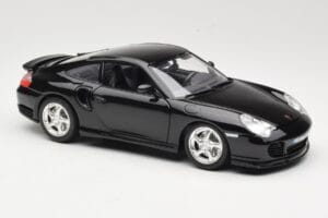Porsche 911 996 Turbo Schwarz Bburago 1:18 3367 Druckguss — Bild 6 von 8